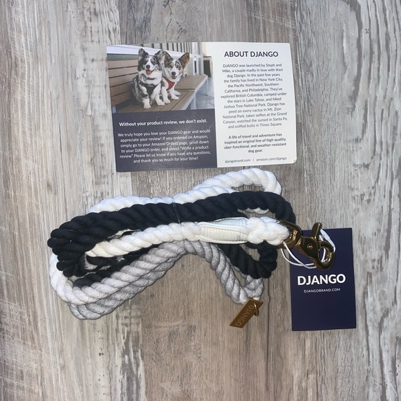 Cotton dog leash - Picture 2 of 4